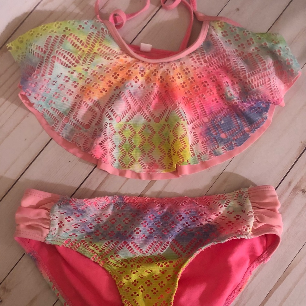 Girls Limited Too bikini 10/12